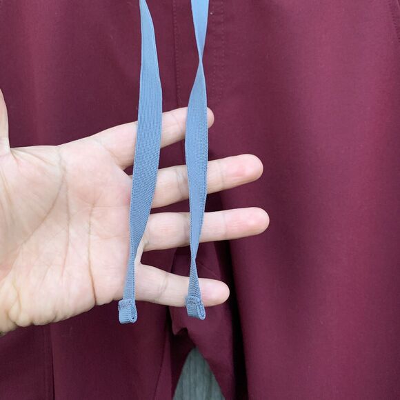 FIGS Pants Womens Medium Burgundy Zamora Cargo Nurse Work - Picture 11 of 16